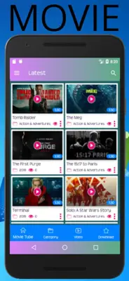 Movie Tube android App screenshot 1